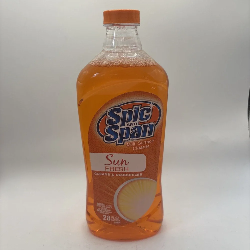 Spic and Span Multi-Surface Cleaner Deodorizer Sun Fresh Scent 28 fl oz NEW